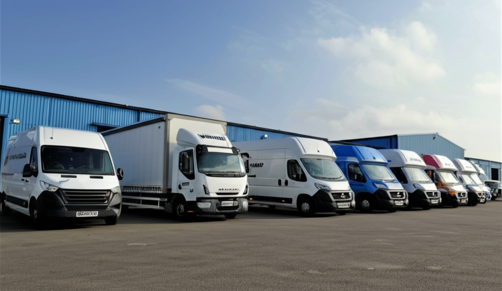 Worksop Vehicle Rental Services diverse fleet of cars, vans and minibuses